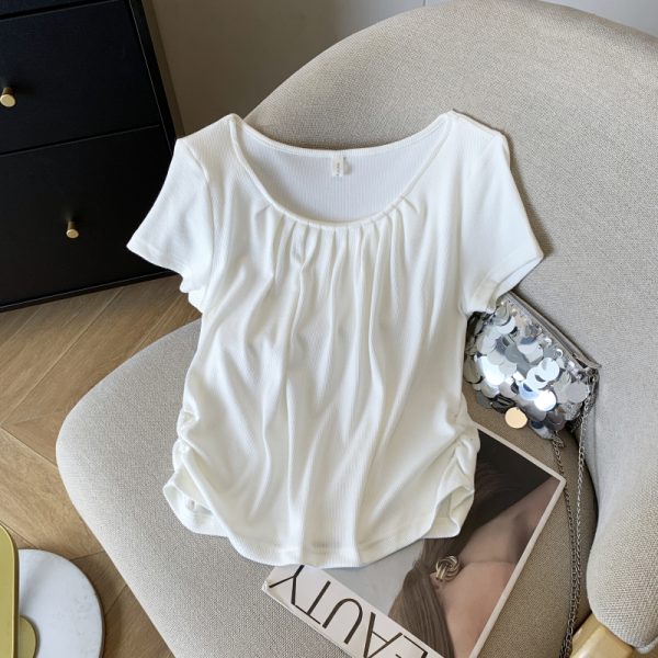 Summer unique T-shirt France style tops